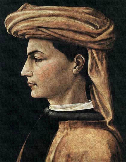 Retrato del Renacimineto por el florentino Uccello.