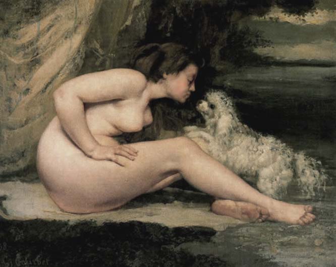 Romanticismo naturalista por Courbet.