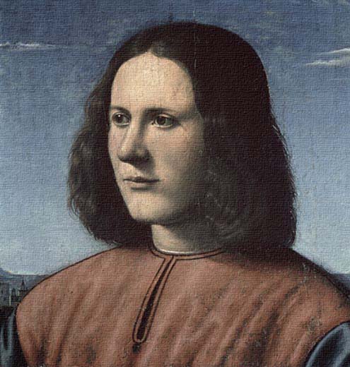 Cuadro de siglo 15, alto Renacimiento por De Cosimo.