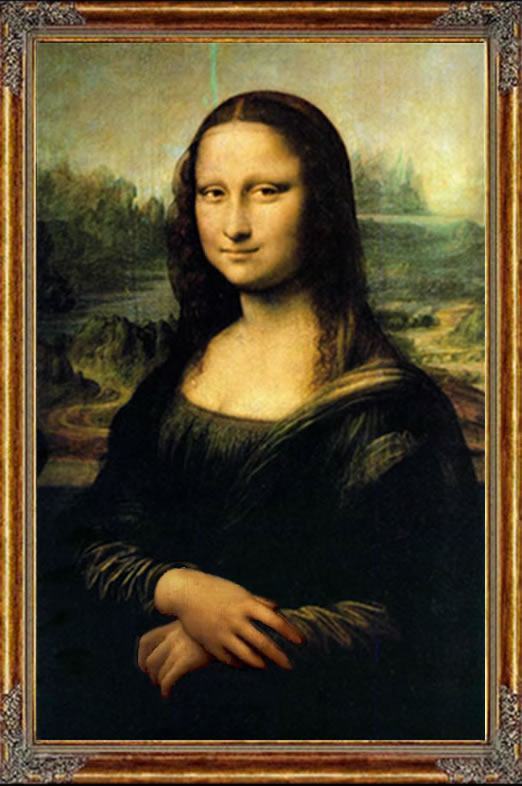 La Gioconda, pintura renacentista italiana por Leonardo.