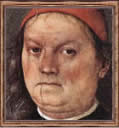Perugino pintado por si mismo.