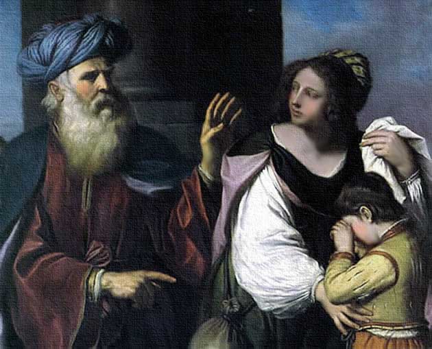 Alegoría por el pintor religioso Barbieri.
