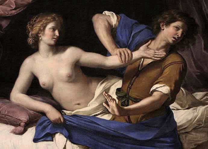 Mitología del barroco italiano pintada por El Guercino.