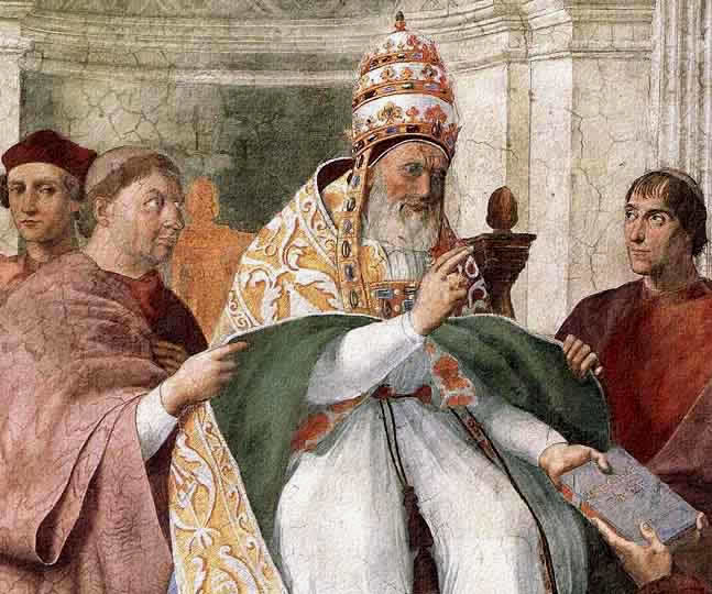 Fresco del Renacimiento pintado por Rafael.
