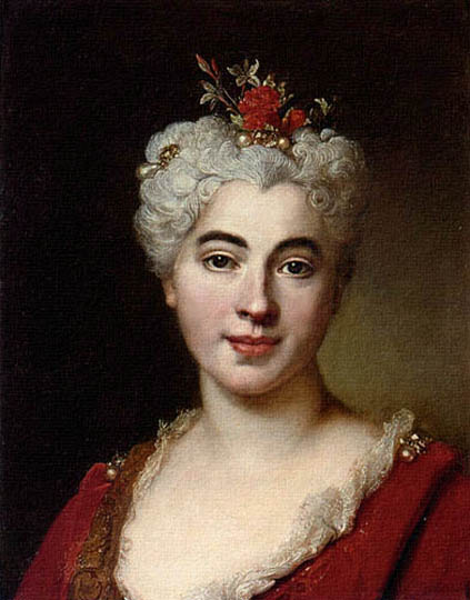 Pintura Rococó por De Largillière. 