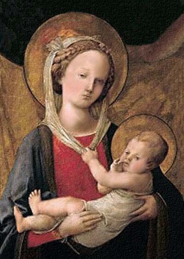 Icono florentino por Lippi.